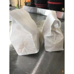 Choice 12 lb. Natural Kraft Waxed Paper Bag - 1,000/Case