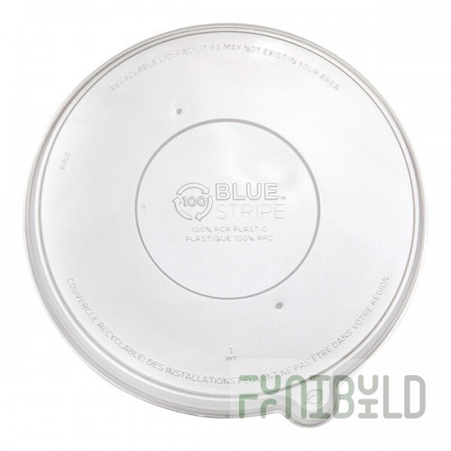 Eco-Products EP-BLRLID WorldView 16-46 oz. 100% Recycled Content Round Plastic Lid - 400/Case