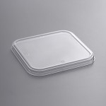 Fabri-Kal LS6OF Alur On-The-Go Outer-Fit Clear PET Lid - 300/Case Fabri-Kal LS6OF Alur On-The-Go Outer-Fit Clear PET Lid - 300/Case