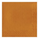 Creative Converting 323384 Pumpkin Spice Orange 2-Ply 1/4 Fold Luncheon Napkin - 600/Case Creative Converting 323384 Pumpkin Spice Orange 2-Ply 1/4 Fold Luncheon Napkin - 600/Case