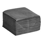 Choice Black 1-Ply Beverage / Cocktail Napkin - 500/Pack