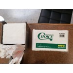 Choice Black 1-Ply Beverage / Cocktail Napkin - 500/Pack