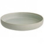 Acopa Pangea 22 oz. Ash Gray Matte Porcelain Pasta Bowl - Sample