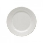 Santa Anita Glacial 3 oz. White Stoneware Round Butter Dish by Arc Cardinal - 36/Case