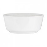 Santa Anita Glacial 3 oz. White Stoneware Round Butter Dish by Arc Cardinal - 36/Case