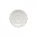 Santa Anita Glacial 3 oz. White Stoneware Round Butter Dish by Arc Cardinal - 36/Case