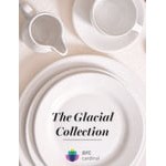 Santa Anita Glacial 3 oz. White Stoneware Round Butter Dish by Arc Cardinal - 36/Case