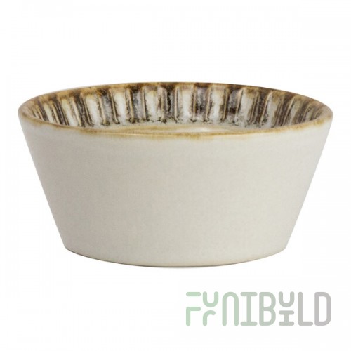 Robert Gordon Adelaide from Steelite International 2.5 oz. Round Birch Porcelain Condiment Dish - 24/Case