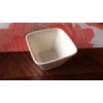 American Metalcraft PORD39 2 oz. White Square Porcelain Sauce Cup - 12/Case