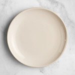 Acopa Highlands 1.5 oz. Round Birch White China Sauce Cup - 24/Case