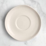 Acopa Highlands 1.5 oz. Round Birch White China Sauce Cup - 24/Case