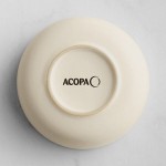 Acopa Pangea 2.5 oz. Fog White Matte Porcelain Ramekin - 36/Case