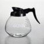 Bunn 42400.0024 64 oz. Glass Decanter with Black Handle - 24/Case