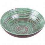 Elite Global Solutions Stardust 40 oz. Deep Glossy / Matte White Swirl Melamine Bowl - 6/Case Elite Global Solutions Stardust 40 oz. Deep Glossy / Matte White Swirl Melamine Bowl - 6/Case