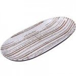 Elite Global Solutions Stardust 40 oz. Deep Glossy / Matte White Swirl Melamine Bowl - 6/Case Elite Global Solutions Stardust 40 oz. Deep Glossy / Matte White Swirl Melamine Bowl - 6/Case