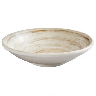 Elite Global Solutions D7134R Van Gogh Taupe 18 Round Melamine Bowl - 6/Case Elite Global Solutions D7134R Van Gogh Taupe 18 Round Melamine Bowl - 6/Case