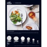 Delfin Fundamentals from Steelite International 14 oz. White Melamine Oatmeal / Grapefruit Bowl - 12/Case