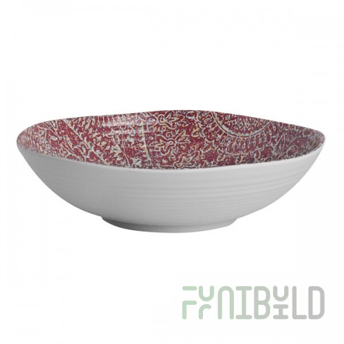 Creations from Steelite Solano 1.5 Qt. Melamine Rubine Bowl - 12/Case