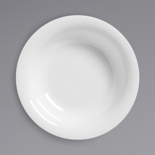 American Metalcraft DB12WH Jane Collection 12 oz. White Round Narrow Rim Melamine Bowl American Metalcraft DB12WH Jane Collection 12 oz. White Round Narrow Rim Melamine Bowl