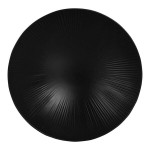 Cal-Mil Nomi 40 oz. Black Round Melamine Serving Bowl Cal-Mil Nomi 40 oz. Black Round Melamine Serving Bowl