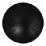Cal-Mil Nomi 40 oz. Black Round Melamine Serving Bowl Cal-Mil Nomi 40 oz. Black Round Melamine Serving Bowl