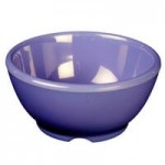 Thunder Group CR5807BU Purple 32 oz. Melamine Salad Bowl - 12/Case