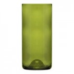 Libbey 97287 12 oz. Customizable Green Repurposed Wine Bottle Tumbler - 12/Case