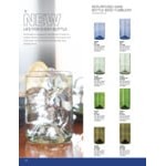 Libbey 97287 12 oz. Customizable Green Repurposed Wine Bottle Tumbler - 12/Case