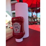 Heinz Organic Ketchup 14 oz. Upside Down Squeeze Bottle - 6/Case