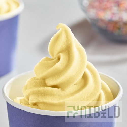 DOLE SOFT SERVE Pineapple Soft Serve Mix 4.4 lb. - 4/Case