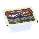 BBQ Sauce 1 oz. Portion Cup - 100/Case BBQ Sauce 1 oz. Portion Cup - 100/Case