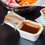 BBQ Sauce 1 oz. Portion Cup - 100/Case BBQ Sauce 1 oz. Portion Cup - 100/Case