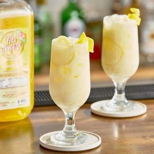 Tiki Breeze Caffeinated Lemonade Energy 5:1 Concentrate 67.6 fl. oz. - 6/Case Tiki Breeze Caffeinated Lemonade Energy 5:1 Concentrate 67.6 fl. oz. - 6/Case