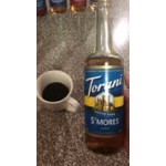 Torani Sugar-Free S'mores Flavoring Syrup 750 mL Glass Bottle