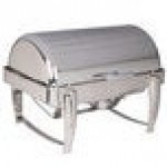 Vollrath T3600 D-Lux 8.5 Qt. Stainless Steel Dripless Roll Top Chafer Vollrath T3600 D-Lux 8.5 Qt. Stainless Steel Dripless Roll Top Chafer