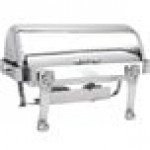 Vollrath T3600 D-Lux 8.5 Qt. Stainless Steel Dripless Roll Top Chafer Vollrath T3600 D-Lux 8.5 Qt. Stainless Steel Dripless Roll Top Chafer
