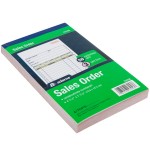 Adams TC4705 3-Part Blue and White Carbonless Sales Order Book with 50 Sheets - 25/Case