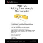 Taylor 9868FDA 4 3/8 Taylor 9868FDA 4 3/8