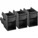 Choice Black 2-Tier Self-Serve Organizer Set with 6 Bins and 2 Label Sheets Choice Black 2-Tier Self-Serve Organizer Set with 6 Bins and 2 Label Sheets