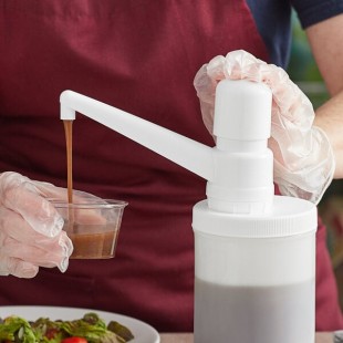 TableCraft 663 1 oz. Stationary Condiment Pump TableCraft 663 1 oz. Stationary Condiment Pump