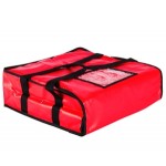 Choice Insulated Pizza Delivery Bag Red Vinyl, 18 Choice Insulated Pizza Delivery Bag Red Vinyl, 18