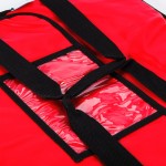 Choice Insulated Pizza Delivery Bag Red Vinyl, 18 Choice Insulated Pizza Delivery Bag Red Vinyl, 18