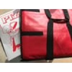 Choice Insulated Pizza Delivery Bag Red Vinyl, 18 Choice Insulated Pizza Delivery Bag Red Vinyl, 18