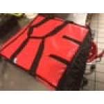 Choice Insulated Pizza Delivery Bag Red Vinyl, 18 Choice Insulated Pizza Delivery Bag Red Vinyl, 18