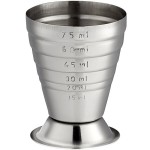Franmara 8144 BU 2.5 oz. Stainless Steel Measuring Jigger Franmara 8144 BU 2.5 oz. Stainless Steel Measuring Jigger