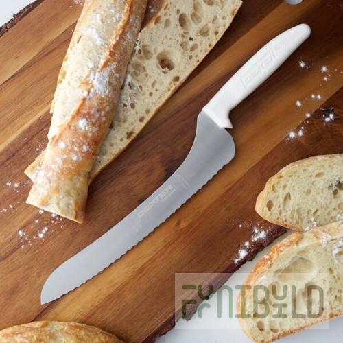 Dexter-Russell 20503 Sani-Safe 3-Piece Cutlery Set with Chef Knife, Bread Knife, and Paring Knife