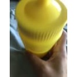 Vollrath 4916-08 Traex® 16 oz. Yellow Single Tip Wide Mouth Squeeze Bottle