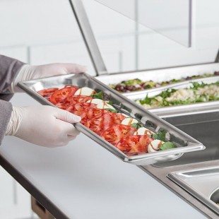 Vollrath 30512 Super Pan V® 1/2 Size Long 1 1/4