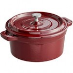 Valor 16 oz. Aqua Sky Enameled Mini Cast Iron Pot with Cover