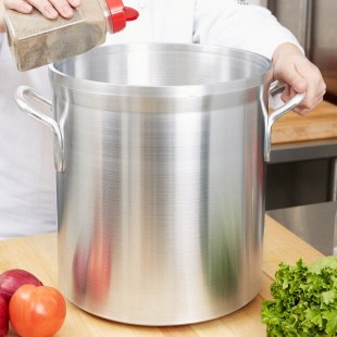 Vollrath 68624 Wear-Ever Classic Select 25 Qt. Heavy Duty Aluminum Stock Pot